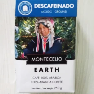 Café Motecelio Descafeinado Molido, 250 gr