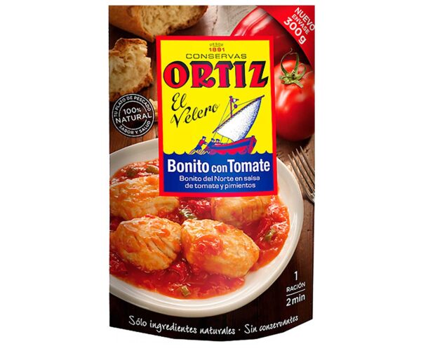 Bonito con Tomate y Pimientos de Ortiz, 300 gr