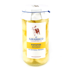 Patatas Enteras al Natural, El Navarrico, 660 gr