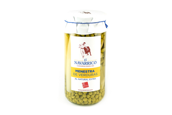 Menestra de Verduras al Natural El Navarrico, 660 gr