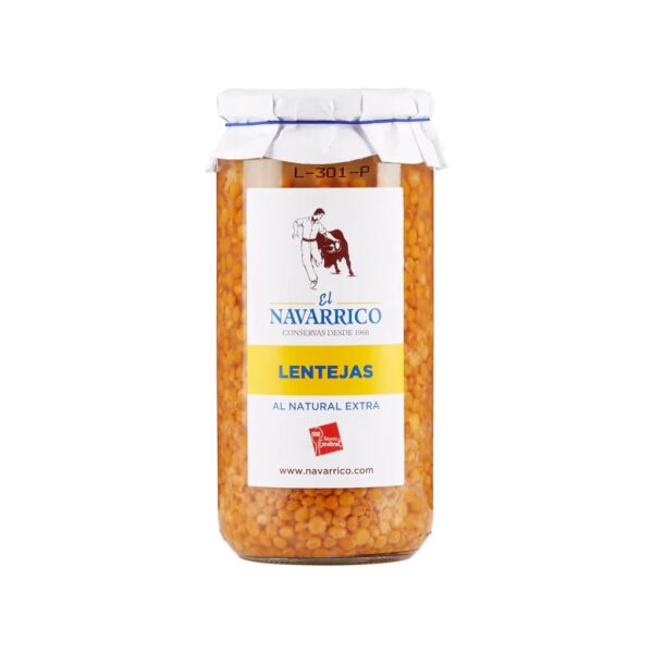 Lentejas al Natural El Navarrico 700 gr