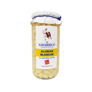 Alubias Blancas al Natural El Navarrico 720 gr