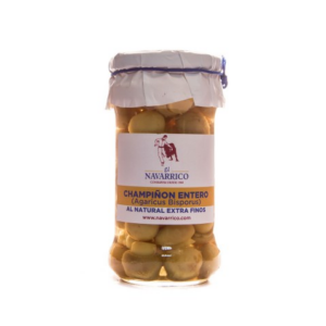 Champiñones enteros El Navarrico 275 gr