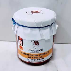 Pimientos de Piquillo de Lodosa, Enteros Extra, Navarrico 220 gr