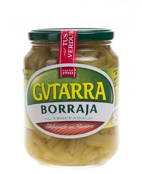 Borrajas Troceadas Calidad Extra Gutarra 660 gr