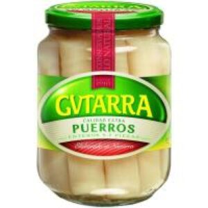 Puerros Enteros Grandes Calidad Extra Gutarra 660 gr