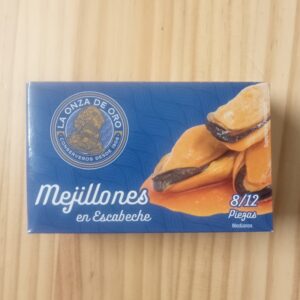 Mejillones en Escabeche, La Onza de Oro 8/12 Unds