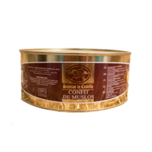 Confit de Muslos de Pato, Selectos de Castilla 730 gr