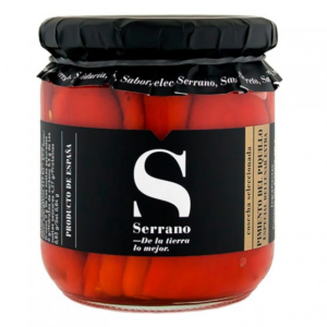 Pimientos de Piquillo, Serrano, 340 gr