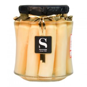 Espárragos Blancos Cortos Extra Gruesos, Serrano 660 gr