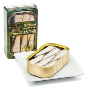 Sardinillas en Aceite de Oliva, La Onza de Oro 12/15 Unds