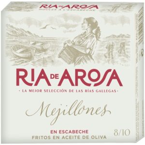 Mejillones en Escabeche, Ría de Arosa 10/14 Unds