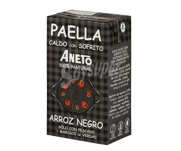 Aneto, Paella Arroz Negro 1L