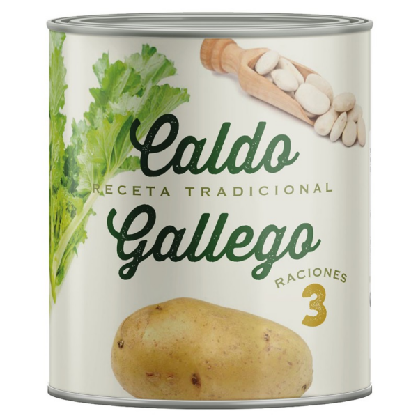 Caldo Gallego Porto Muiño 3 Raciones 800 gr