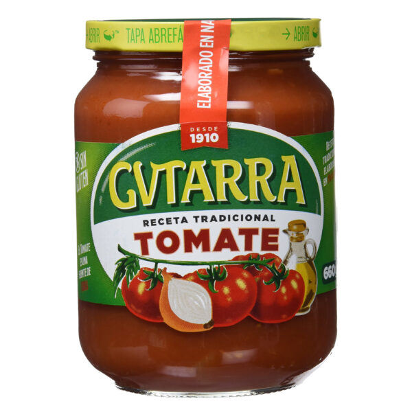Tomate Receta Tradicional Calidad Extra Gutarra 660 gr