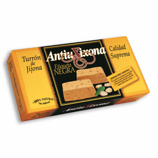 Turrón Jijona Antiu Xixona Etiqueta Negra, 200 gr