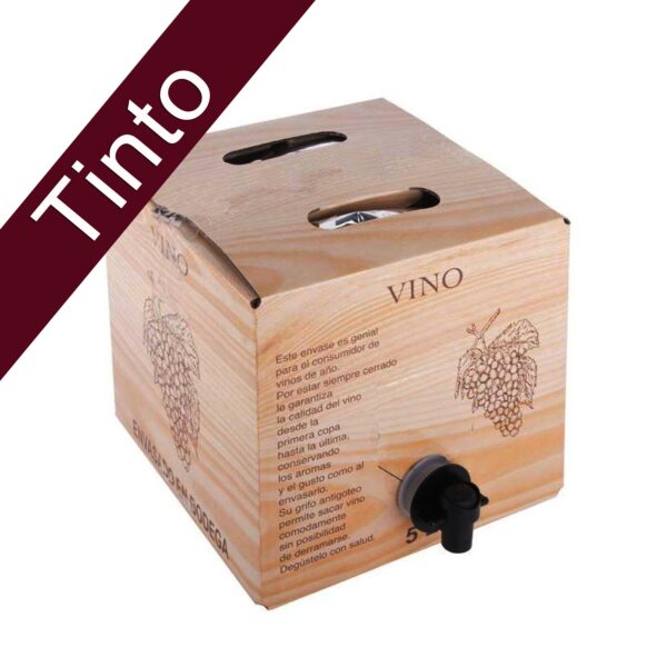 Vino Tinto Mucientes, Box 5 L