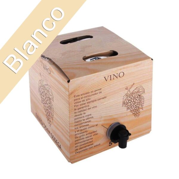 Vino Blanco Verdejo, Box 5 L