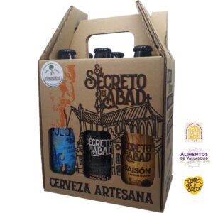 Cerveza Artesanal Secreto del Abad pack 6 Unds, 33 cl