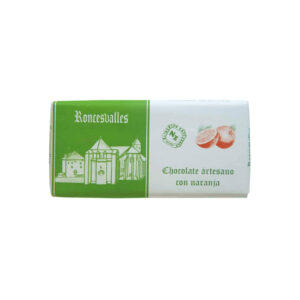 Tableta Chocolate Roncesvalles con Naranja 125 gr