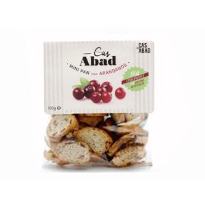 Mini Pan Arándanos, Abad 100 gr