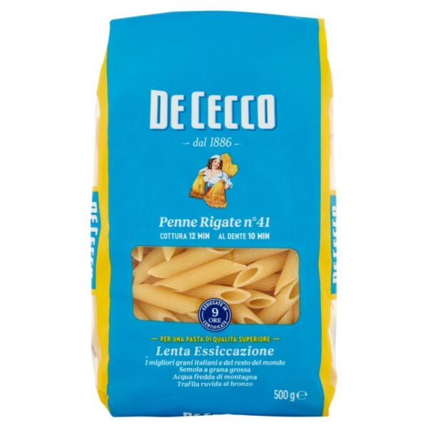 Penne Rigate N41 De Cecco 500 gr