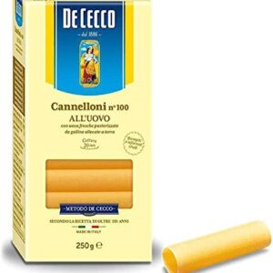 Canelone Masa al Huevo, De Cecco 250 gr