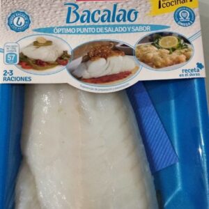 Bacalao El Barquero listo para cocinar 400 gr.