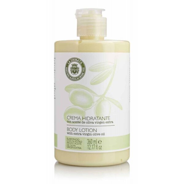 Crema Hidratante con Aceite de Oliva La Chinata 360 ml