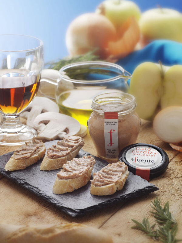 Paté de Perdiz al Moscatel de la Fuente Gourmet, 90 gr