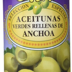 Aceitunas Rellenas Anchoa, Sarasa 350 gr