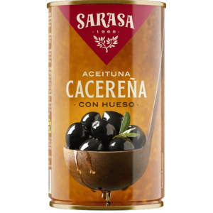 Aceitunas Cacereñas Negra Sarasa 320 gr